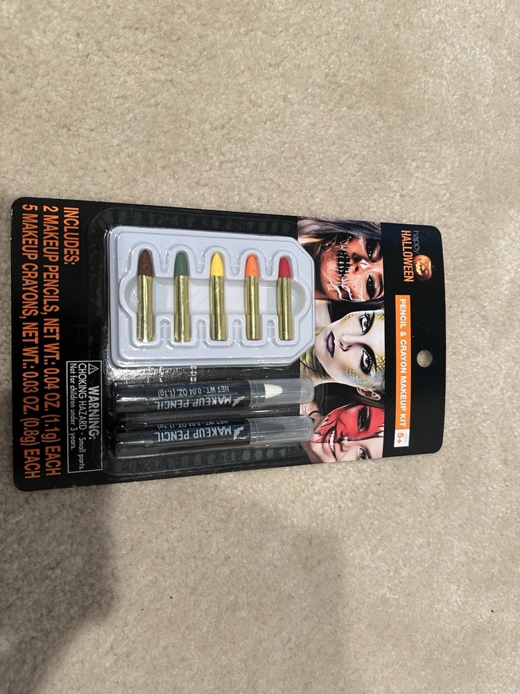 Happy Halloween Makeup Kit Pencil And Crayon Kit Plus
