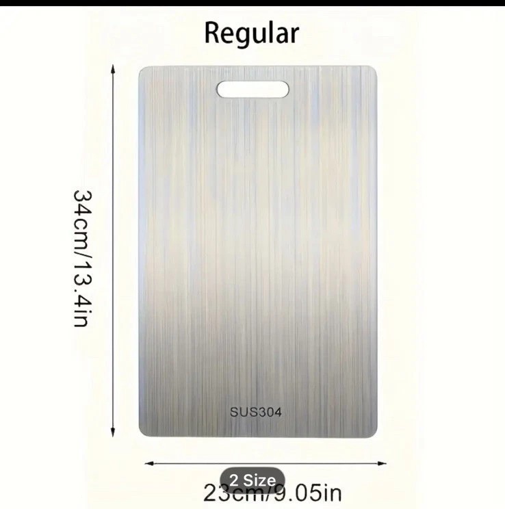Titanium Cutting Board Double-Sided Titanium Cutting Boards for Kitchen Camping~