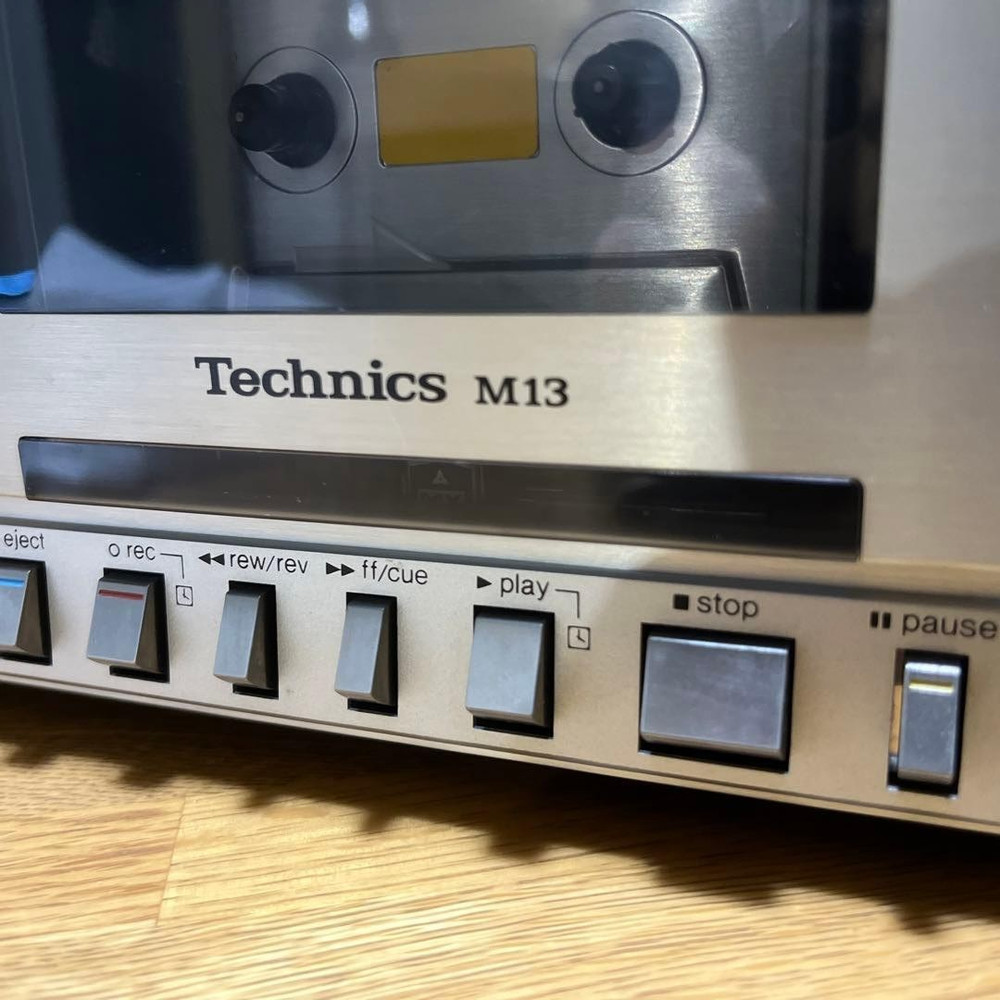 Technics RS-M13 Stereo Cassette Deck 1981 Vintage Retro Used