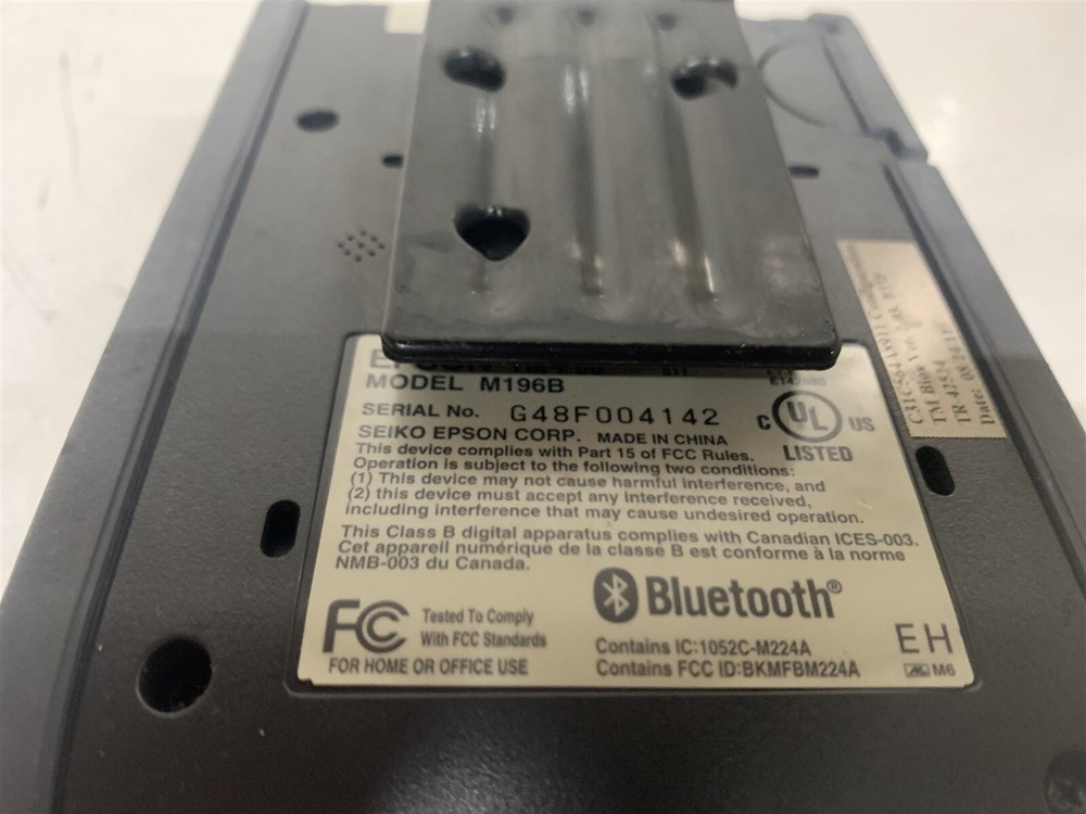 Epson TM-P60 POS Thermal Receipt Printer Bluetooth M196B