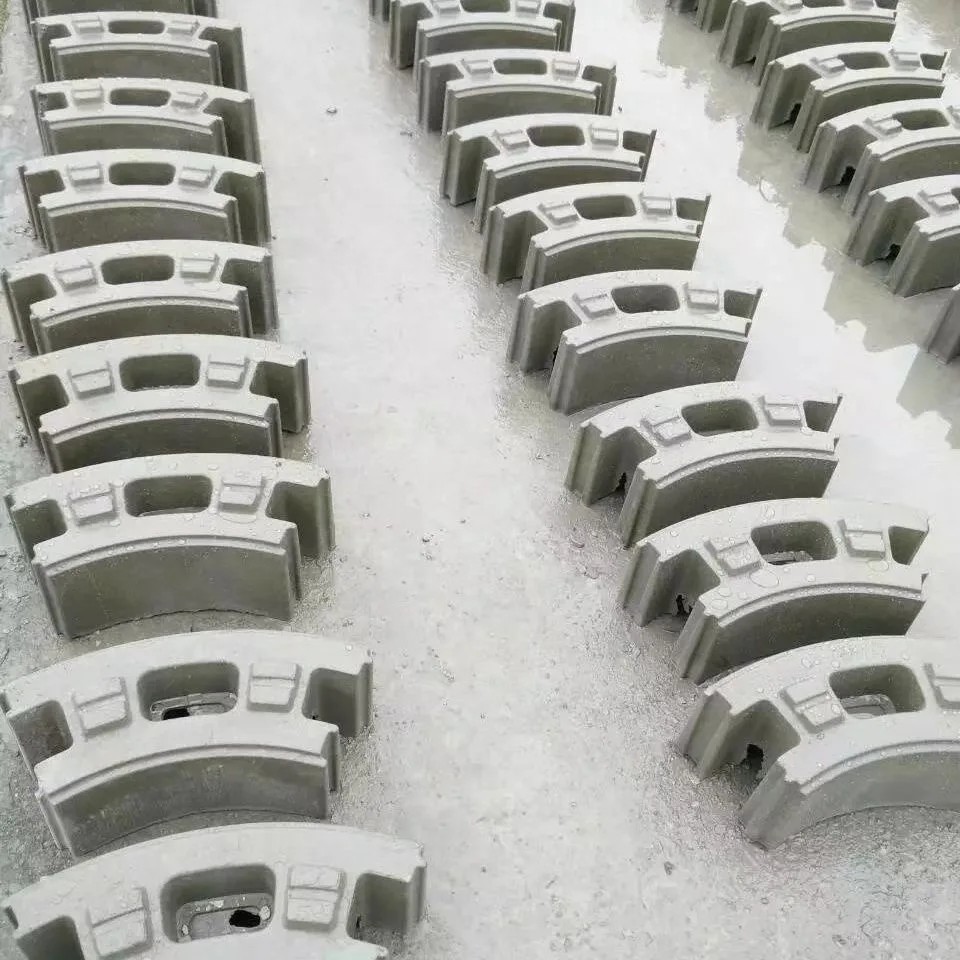 120 cm Round Concrete Block Brick Plastic Mold Set Ground Circle Module Mould