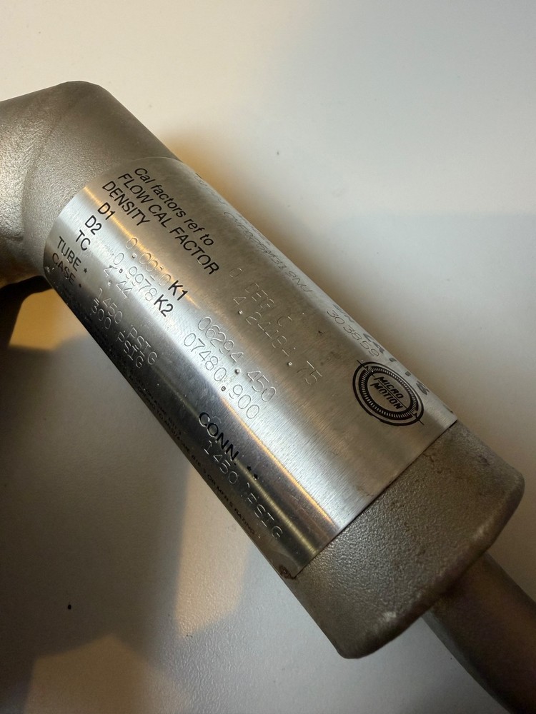 Micro Motion CMF025M319NU Mass Flow Sensor