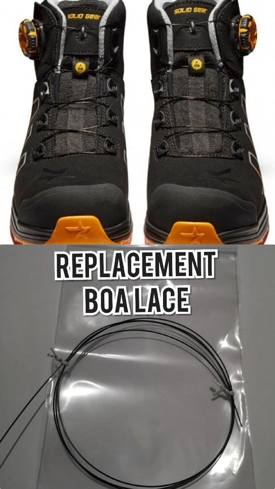BOA Solid Gear Snickers Safety Boots replacement Lace Wire Falcon Reckon Shore
