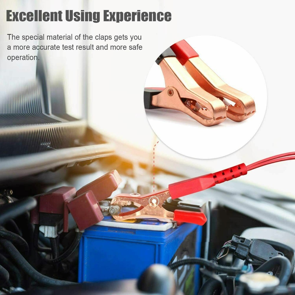 FOXWELL BT100 Pro - Auto Battery Tester & Charger with Cranking Function