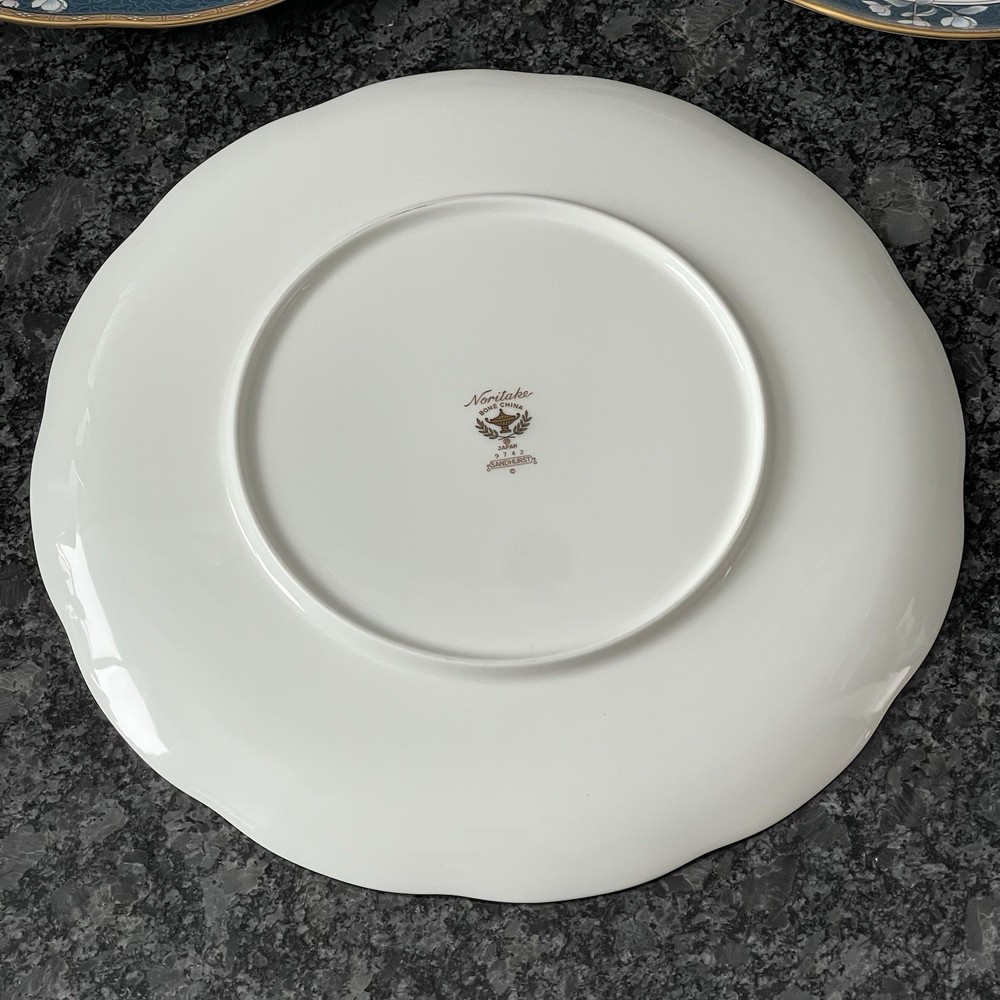 Noritake Sandhurst 6 Dinner Plates 10 5/8"