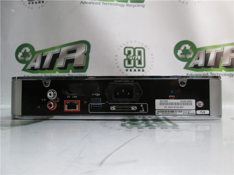 Polycom CX5100 Codec Video Conferencing Station Tested Used Good Condition