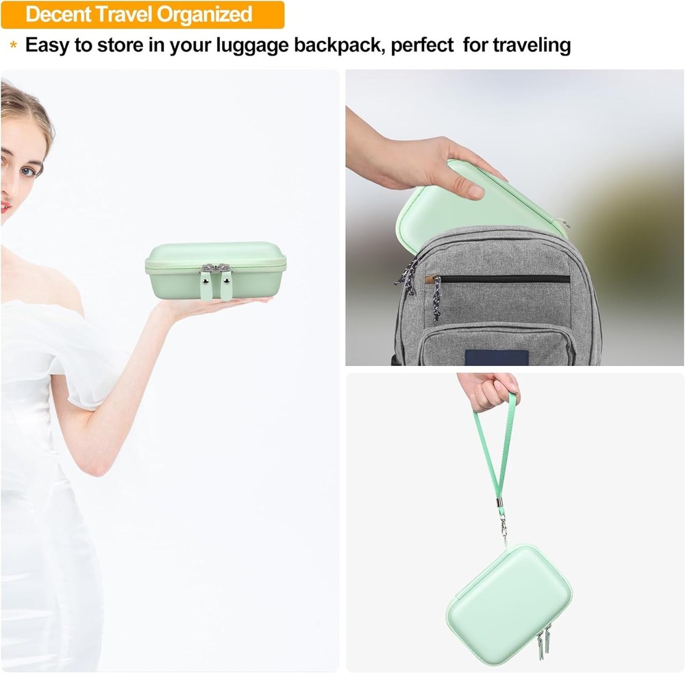 Elonbo Carrying Case for Phomemo D30 Label Maker Machine/for Green