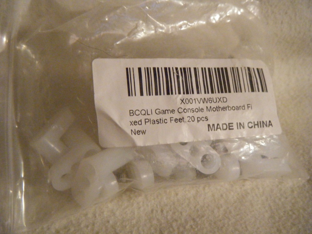 20 Pieces BCQLI Game Console Motherboard Fixed Plastic Feet
