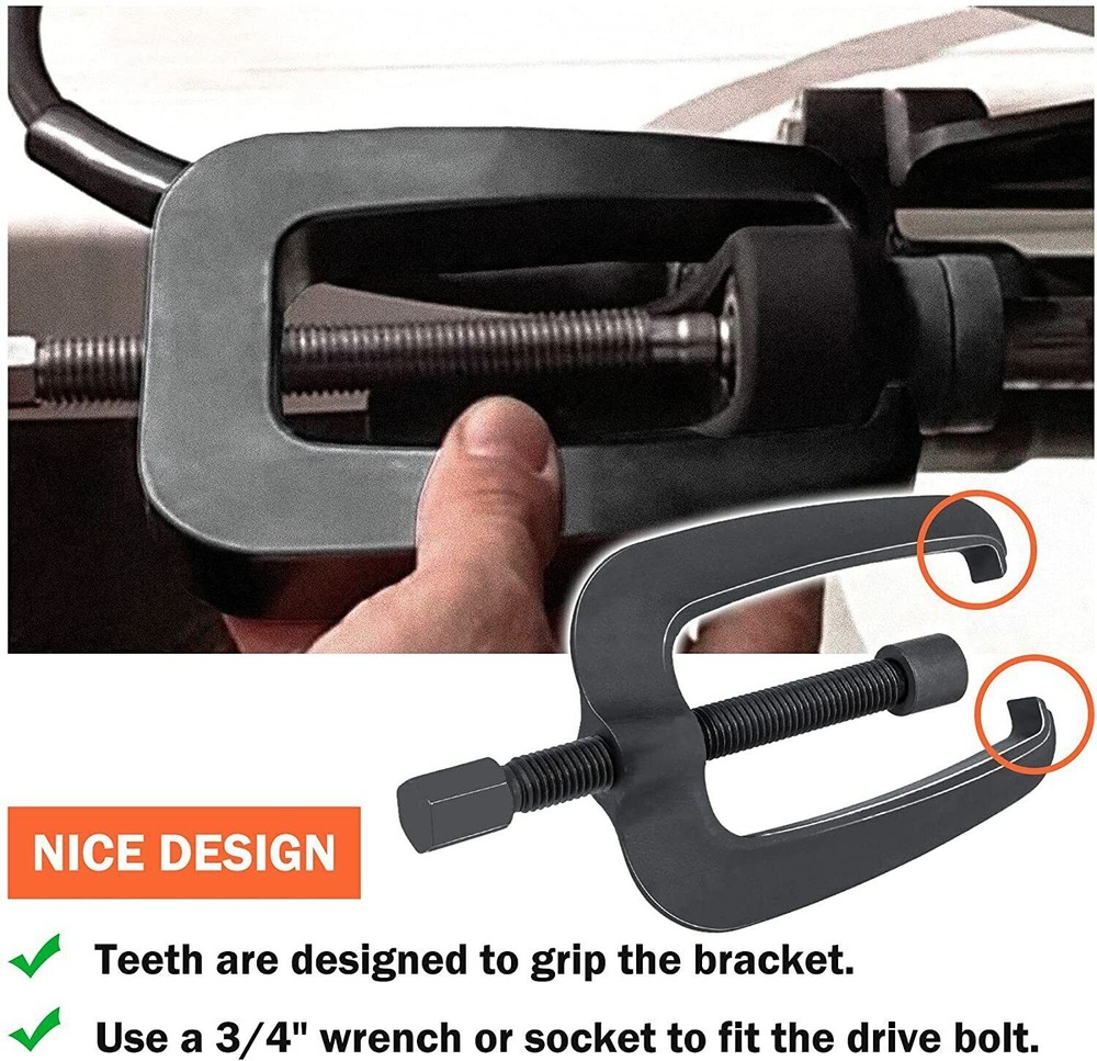 For Seastar Uflex Hydraulic Steering Support Bracket Puller Removal Press Tool