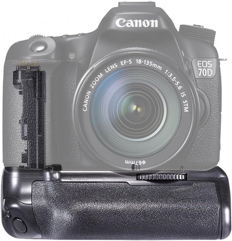 Battery Grip BG-E14 for Canon EOS 90D 80D 70D Vertical Shutter Control