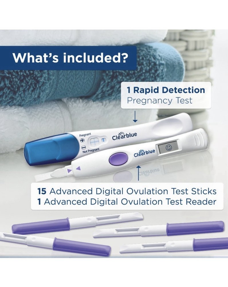 Clearblue Advanced Digital Ovulation Test Kit