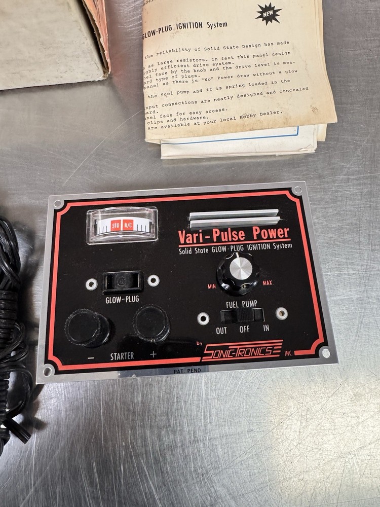 Sonic-Tronics Vari-Pulse Power Solid State Glow Plug Ignition SystemSonic-Tronic