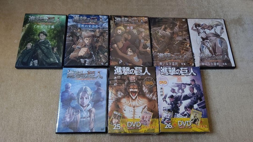 Attack on Titan OAD 1-8