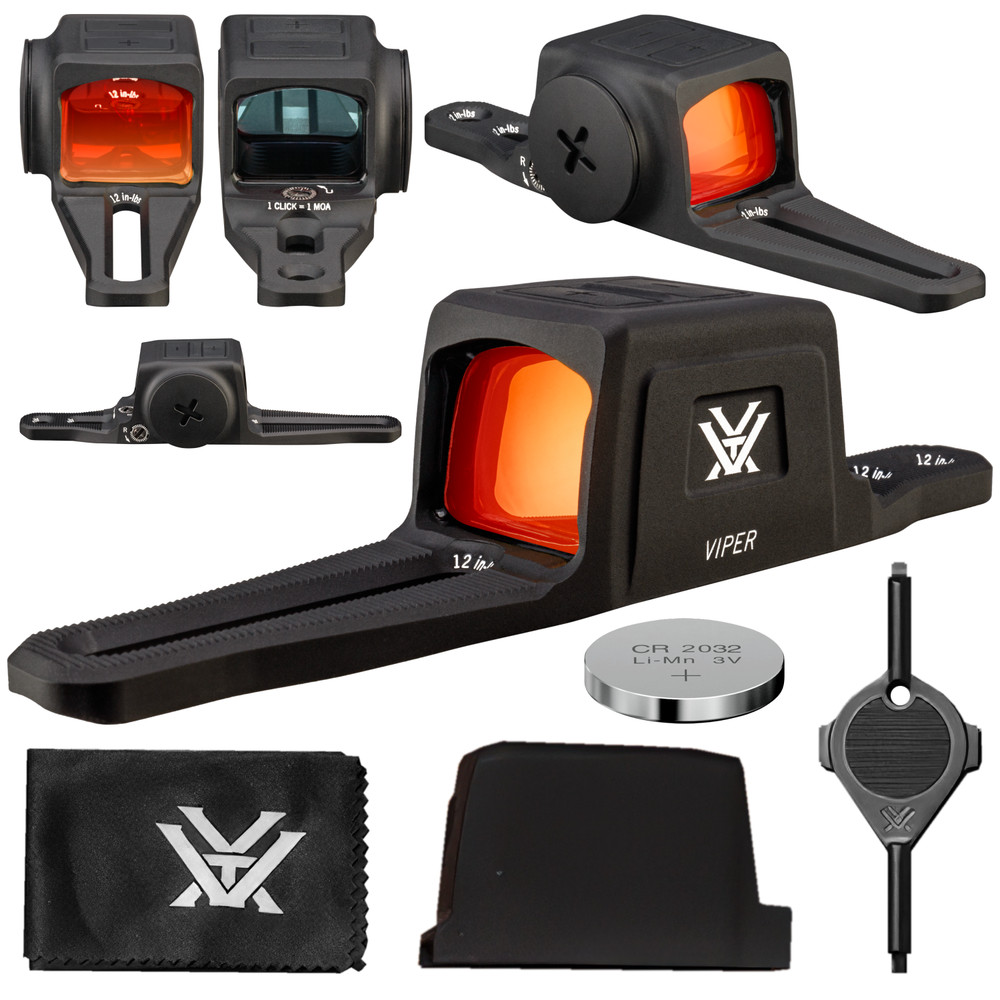 Vortex Optics Viper Enclosed Multi-Reticle Micro Red Dot VPR-SGMRD3-MR-E