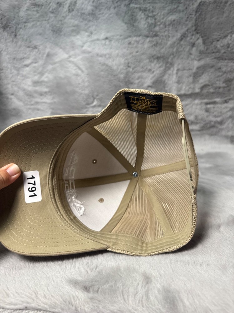 Avoid Golf Hat Cap Beige Trucker Snap Back Irons and Wedges Golf Golfer