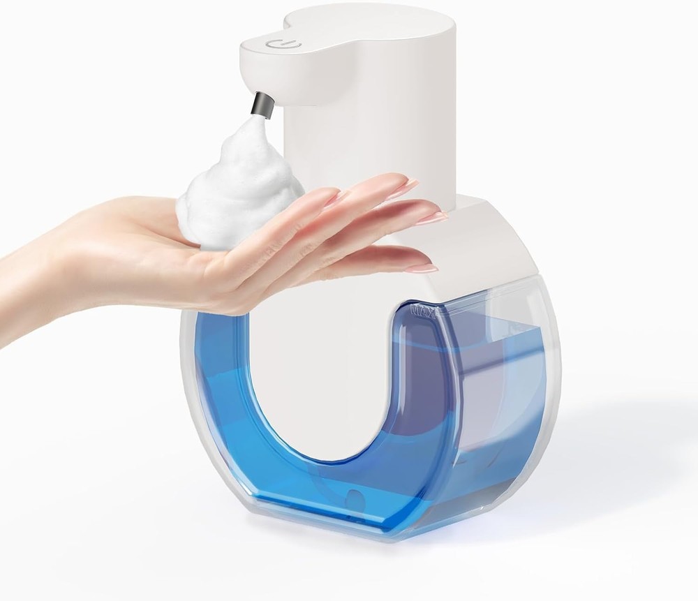 Automatic Soap Dispenser Touchless,Rechargeable Foaming Soap Dispenser,15oz/4...
