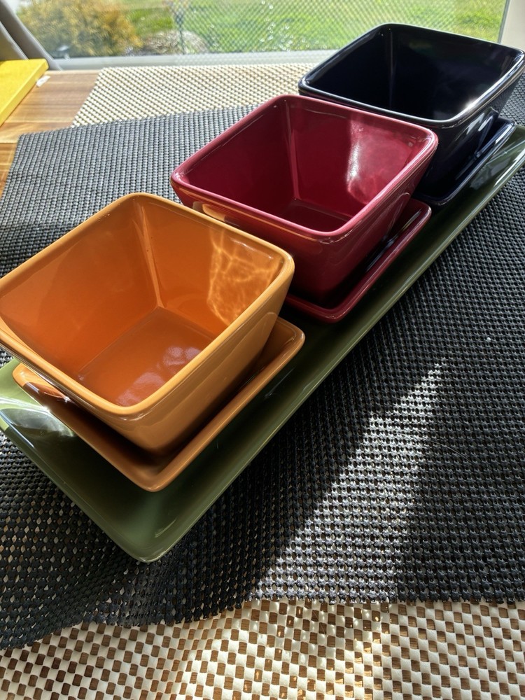 Pampered Chef Simple Additions 7-Piece Entertaining Serving Set