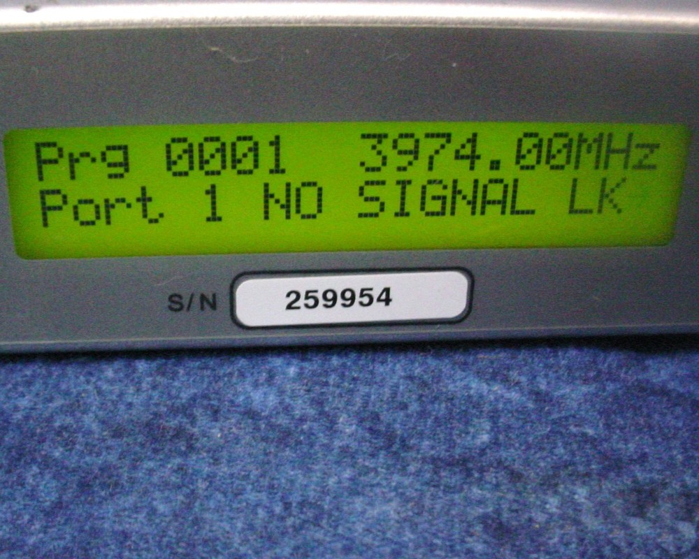 Wegener Unity 4650 Digital Media DVB Compliant Satellite IRD Receiver/Decoder