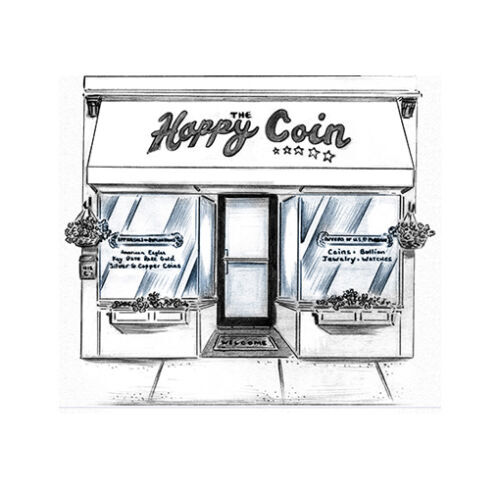 1857 1c Small Cent Flying Eagle - Free Ship US