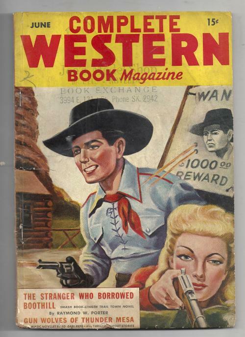 Complete Western Book May 1945 Pulp Porter; Repp