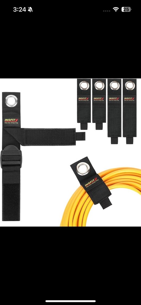 Adjustable Heavy Duty 4 Pack Black