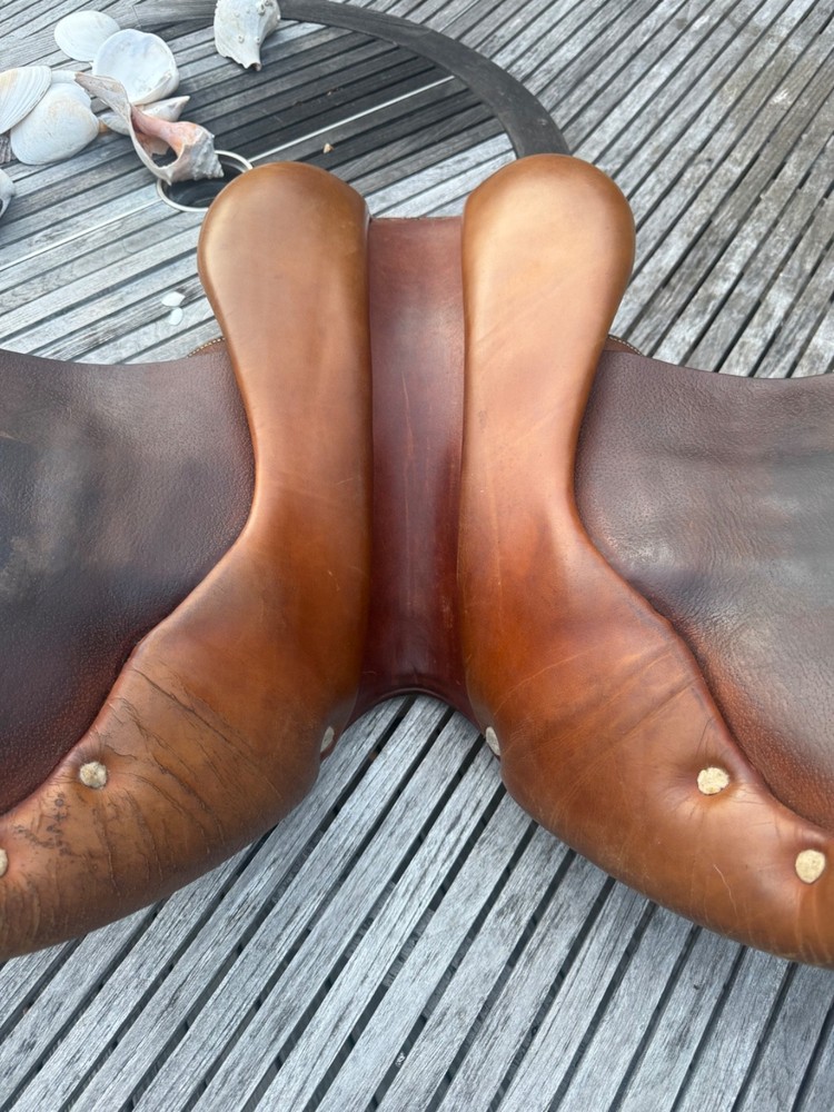 Butet horseback riding saddle 16” used