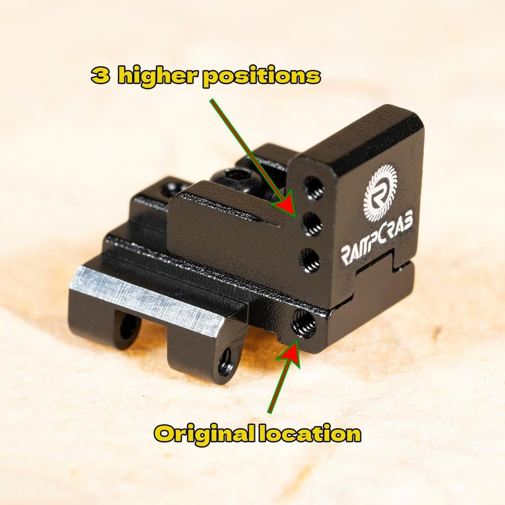 High-Performance Adjustable Upper Mount for AX24 Crawler - Enhanced Stability
