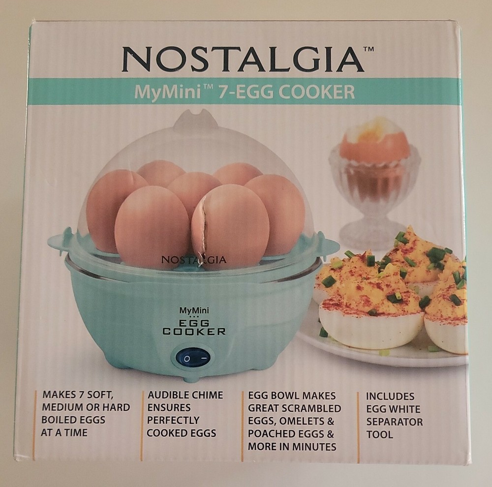 NOSTALGIA MYMINI 7 - EGG COOKER COLOR IS TEAL