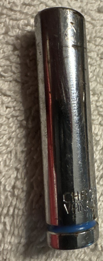 8 mm chrome vanadium deep 6 pt 1/4” dr socket,VTG tool,