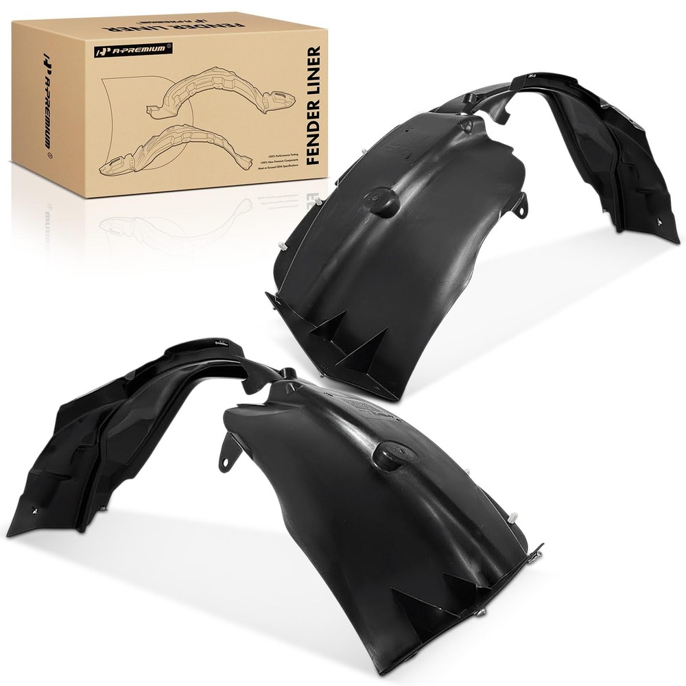 Front Inner Fender Liners Splash Shield Set with Clips Patriot 2011-2017