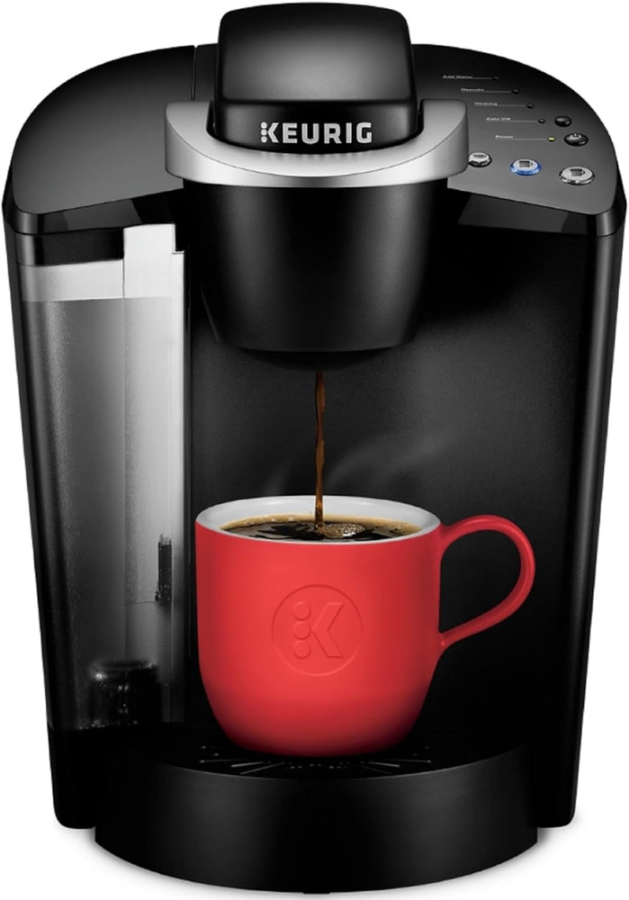 K-Classic Single Serve K-Cup Pod Coffee Maker, with 3 Brew Sizes, 48Oz Removable
