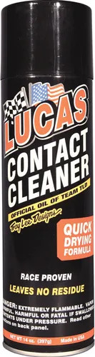 Lucas Quick Drying Contact Cleaner 14oz Can for ATV