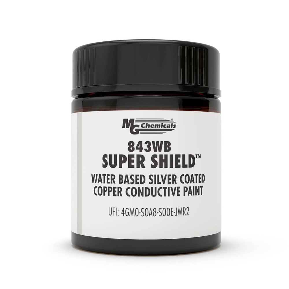 Water Based Silver Coated Copper Conductive Coating EMI RFI Shielding 0.41oz