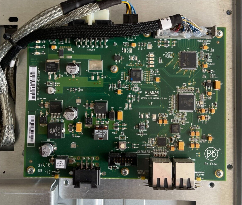 Planar MX46HDL Matrix LCD Interface Board 944-2729- 02A / Used