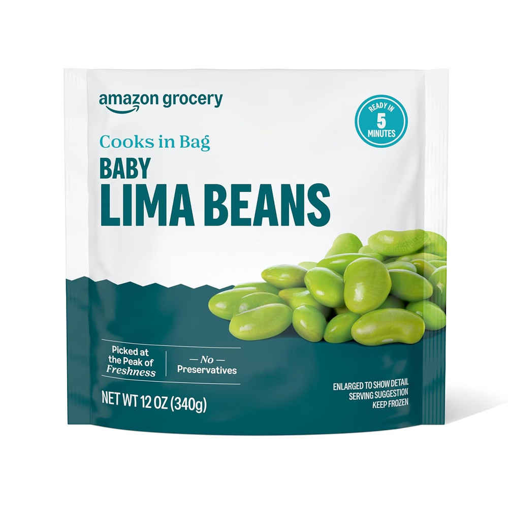 , Baby Lima Beans, 12 Oz, Frozen