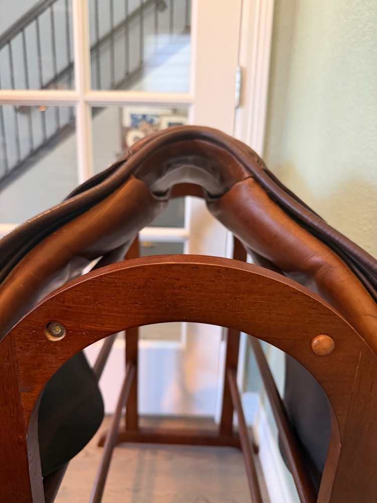 17.5” Beval english saddle