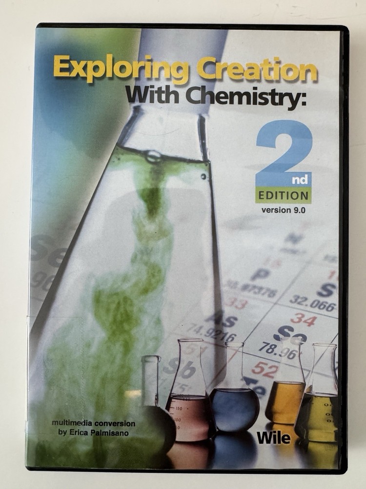 Exploring Creation with Chemistry 2nd Ed FULL COURSE Multimedia CD