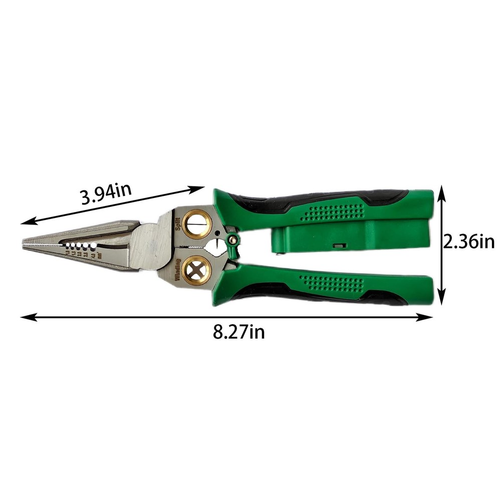 8 in 1 Electrical Wire Stripper With Voltage Tester Multi-function Wire Plier...