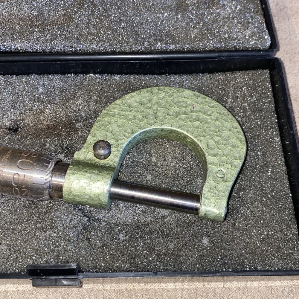 Vintage Electron Microscopy Micrometer - Made in West Germany 25-0.01mm