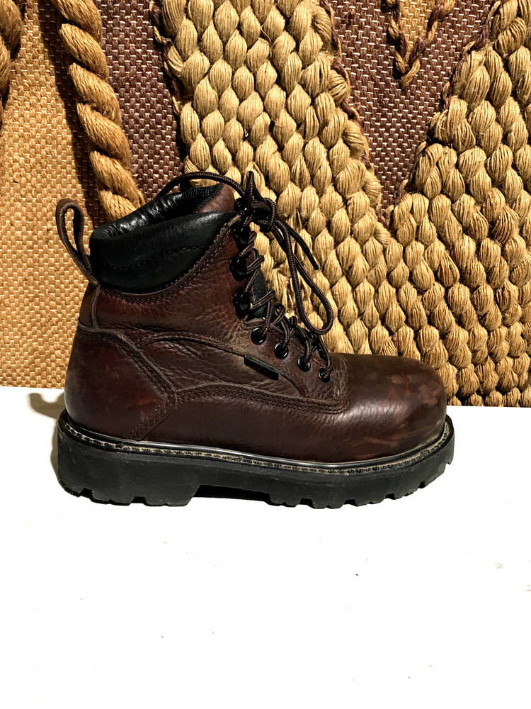 Red Head  Brown Women’s Steel Toe Boots  US Size 5