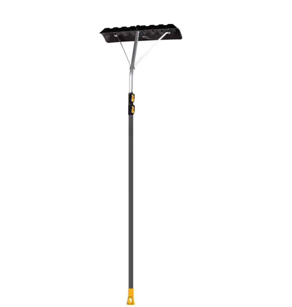 True Temper Telescoping Roof Rake 86 in. Aluminum Handle 17 ft. NEW