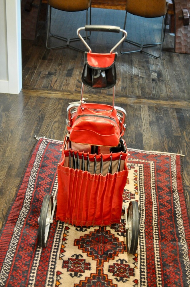 Sit n’ Rest Golf Cart Bag 1950's
