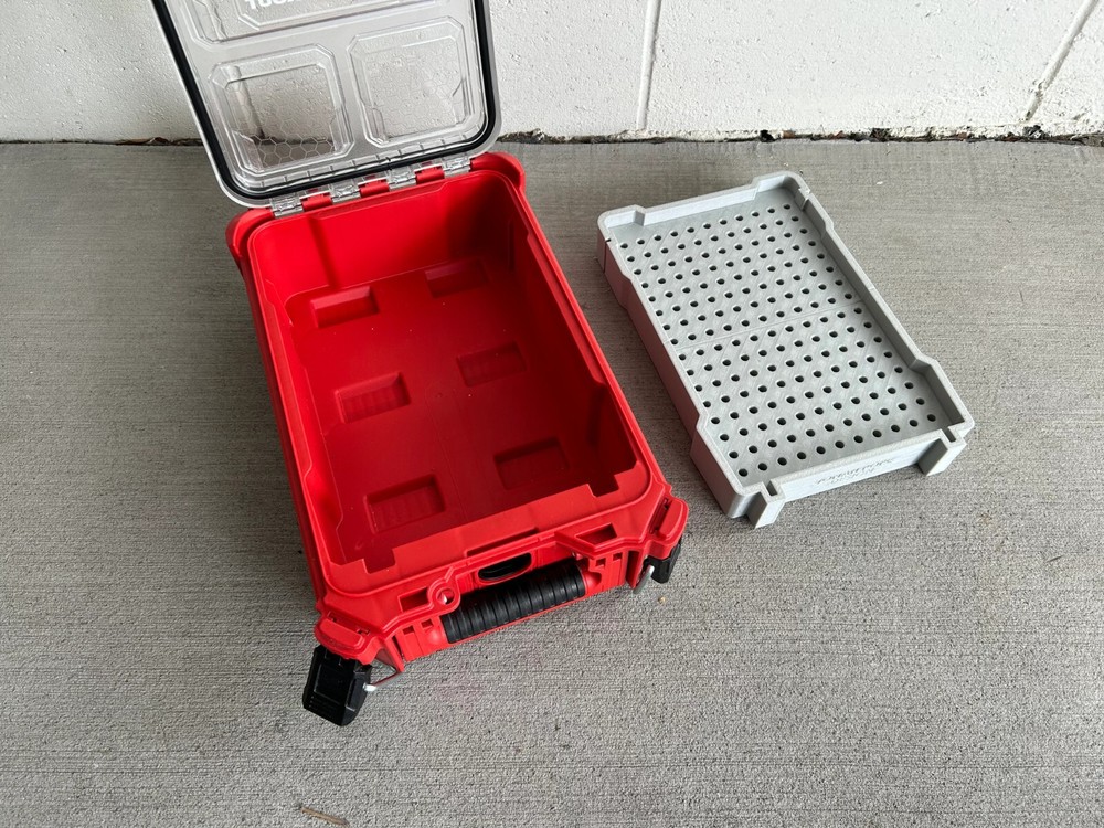 Router Bit Organizer Insert for Milwaukee Packout (Insert Only)