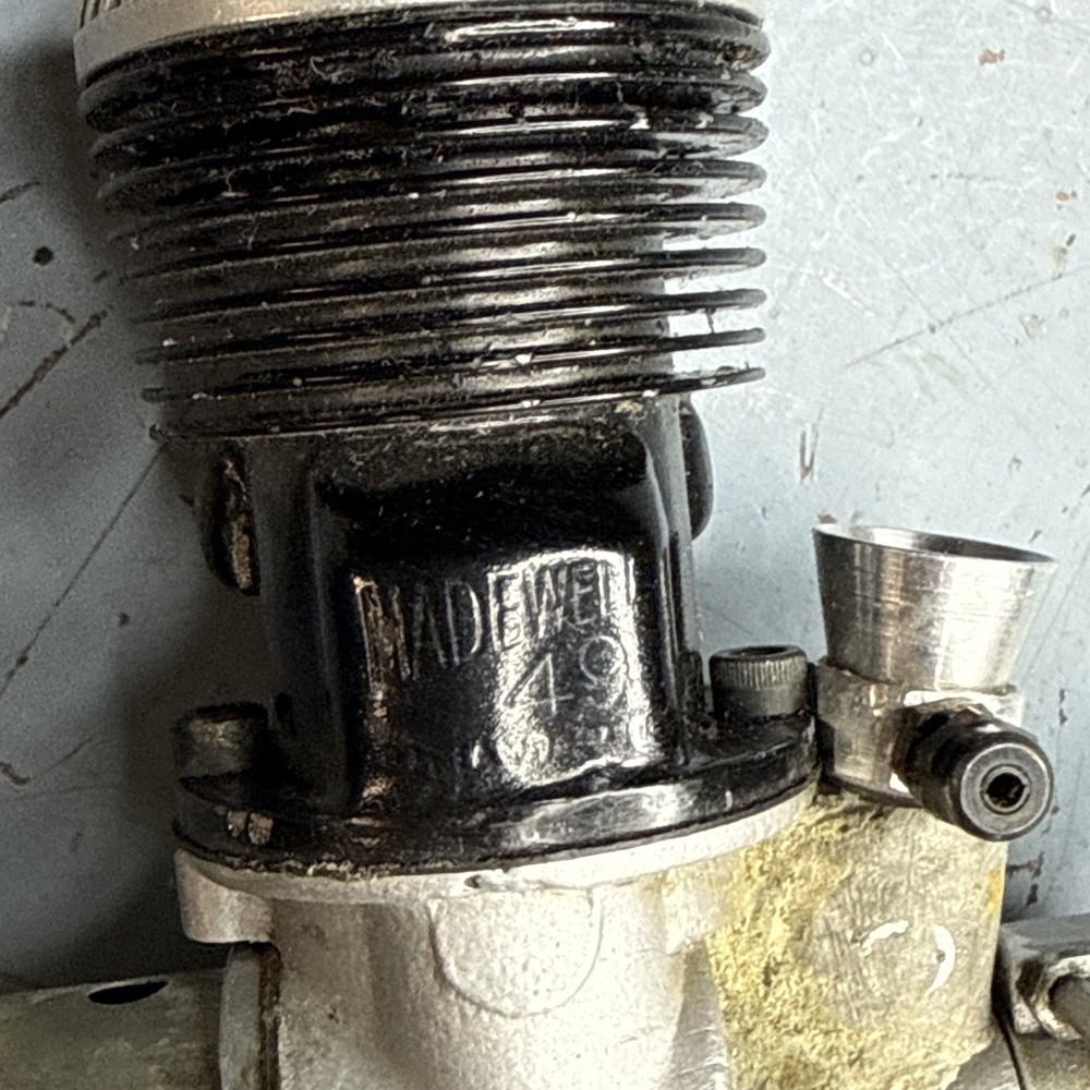 Vintage 1947 Madewell Model 49 RC Airplane Engine