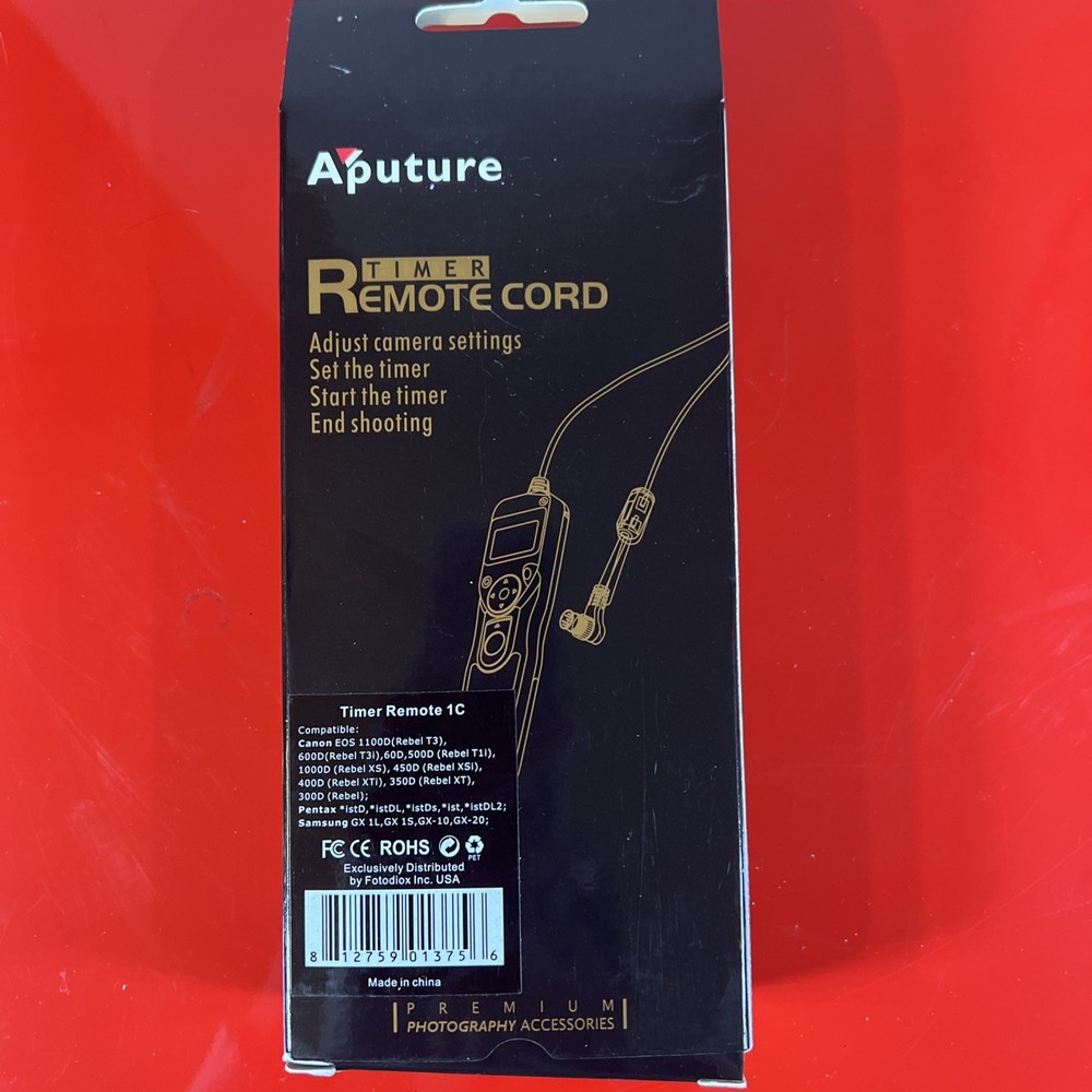 Aputure AP-TR1C Timer Remote Controller