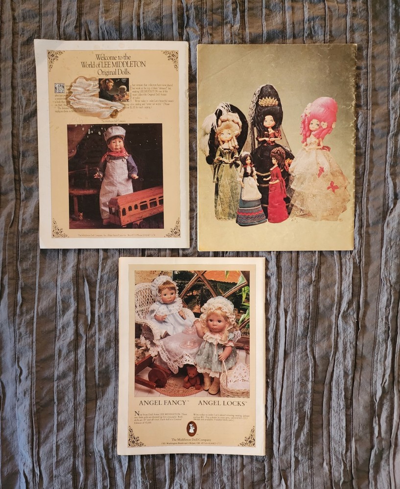 Vintage Doll Making And Designs Booklets (3)