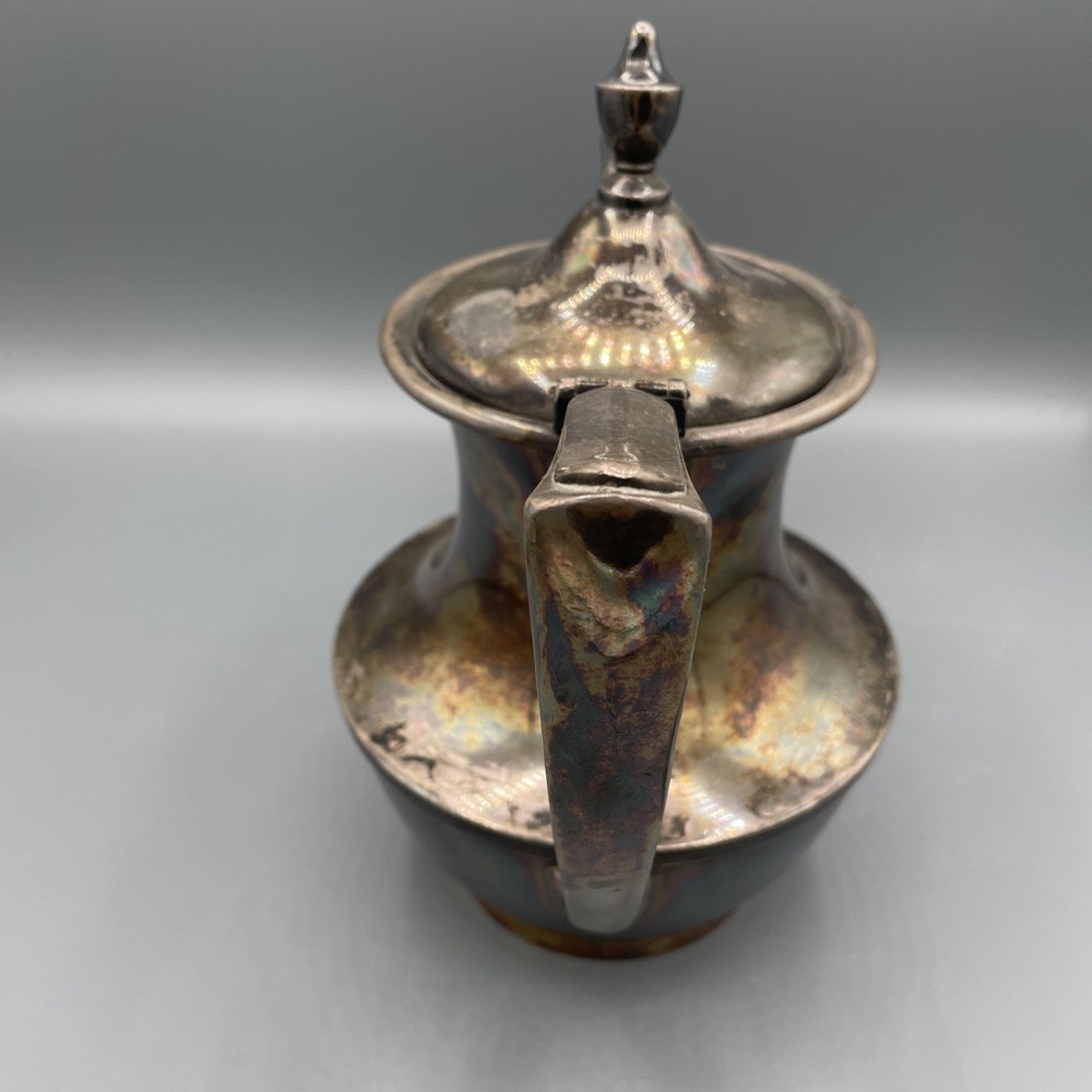 Silver Plated Teapot Marked ASG 283