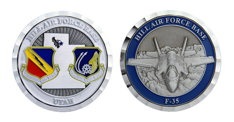 HILL AIR FORCE BASE F35 COIN