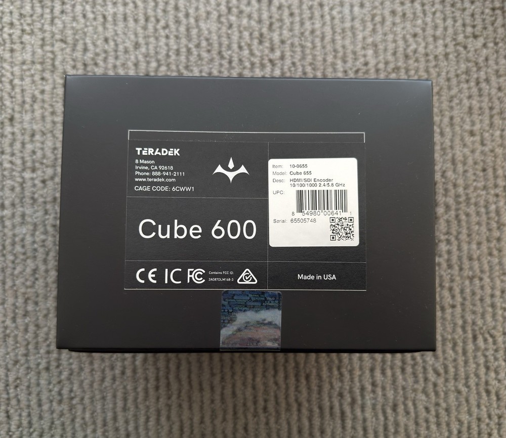 Teradek Cube 655 Streaming Encoder