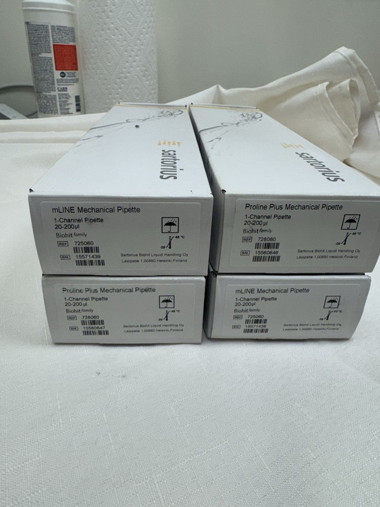 Sartorius Mline Mechanical Pipette 20-200ul Single Channel